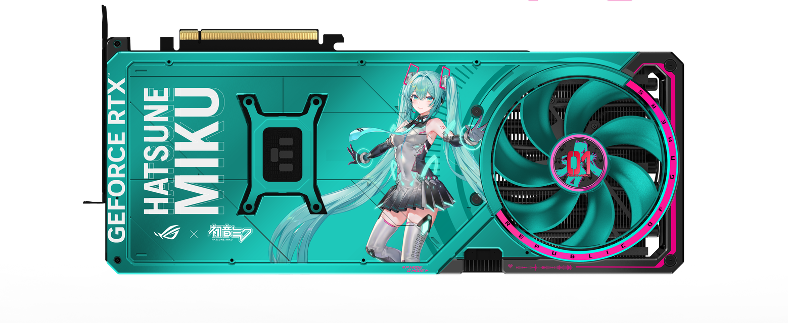 ROG ASTRAL RTX5080 O16G HATSUNE MIKU EDITION_rear